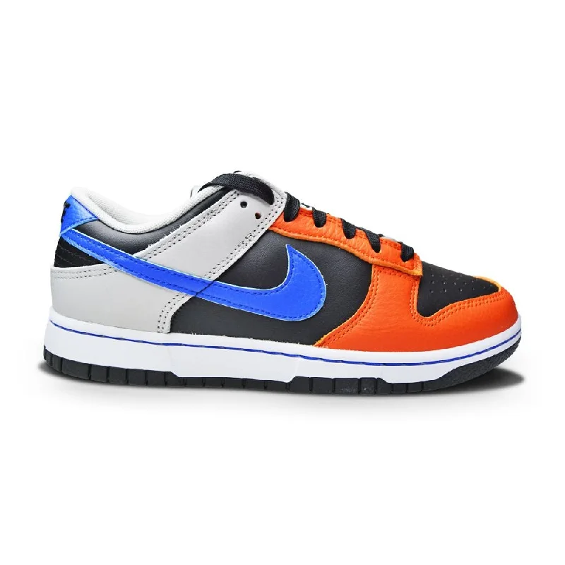 Mens Nike Dunk Low Retro EMB - DD3363 002 - Black Racer Blue Grey Fog