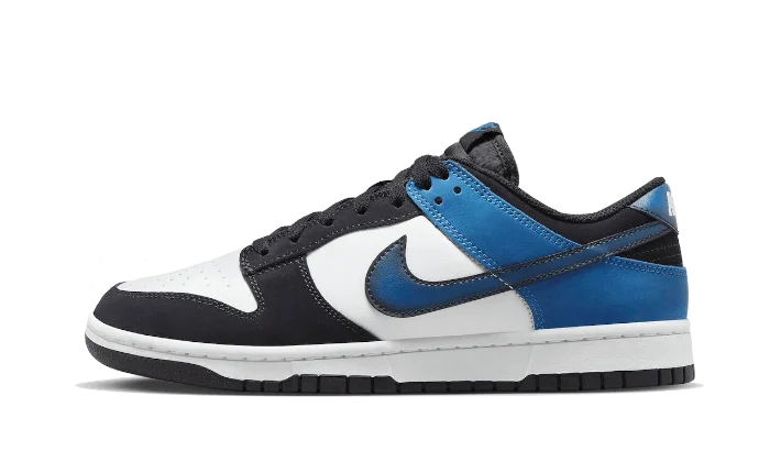 Nike Dunk Low Airbrush Industrial Blue