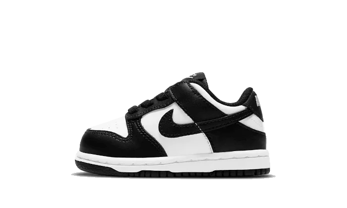 Nike Dunk Low Black White Bebe Td