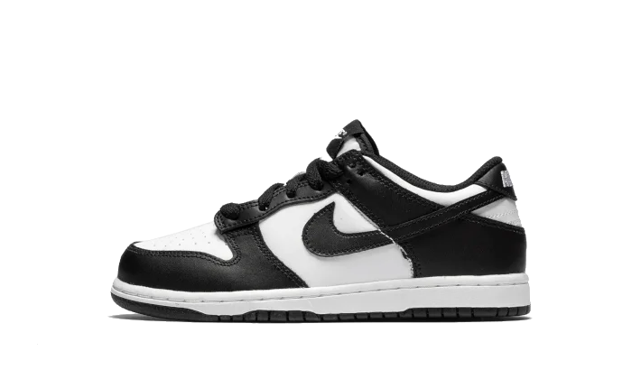 Nike Dunk Low Black White Enfant Ps