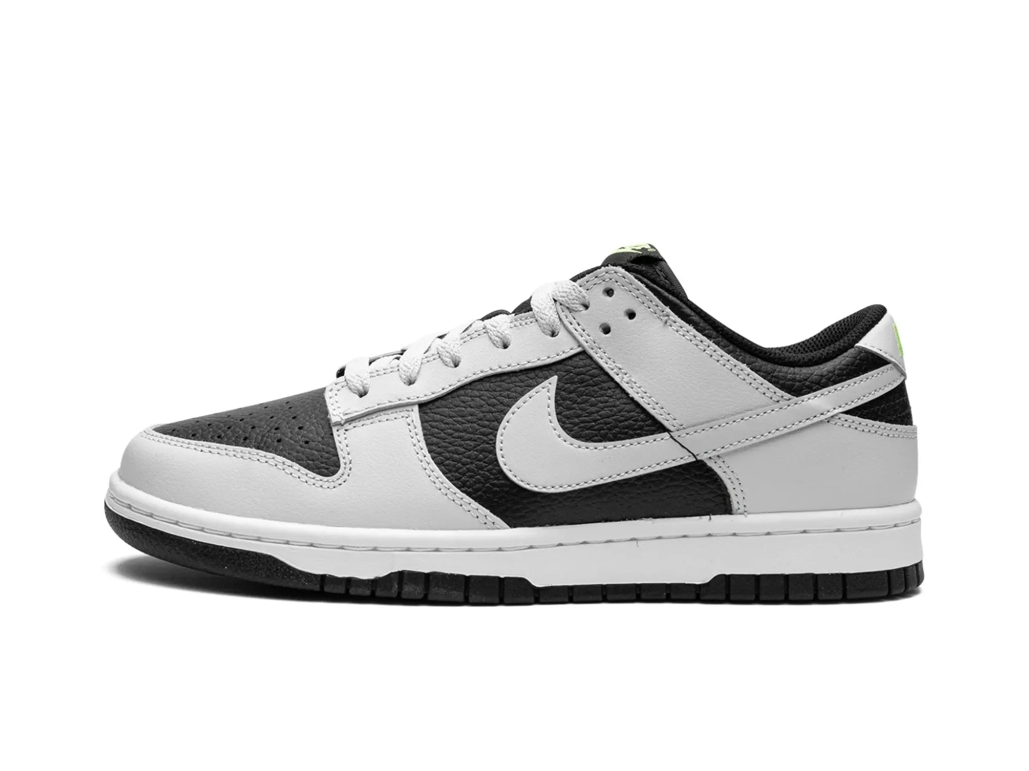 Nike Dunk Low "Grey Panda Volt"