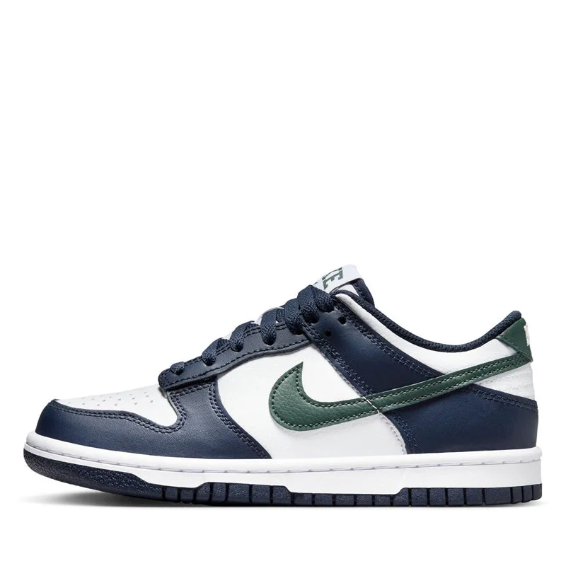 Nike Dunk Low (GS) - Obsidian/Vintage Green