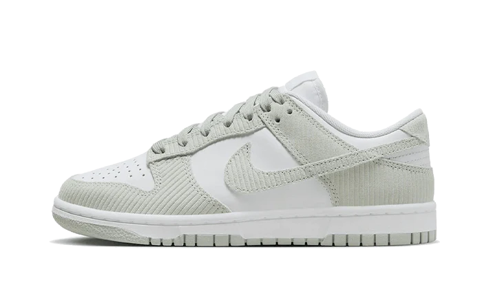 Nike Dunk Low Light Silver Corduroy