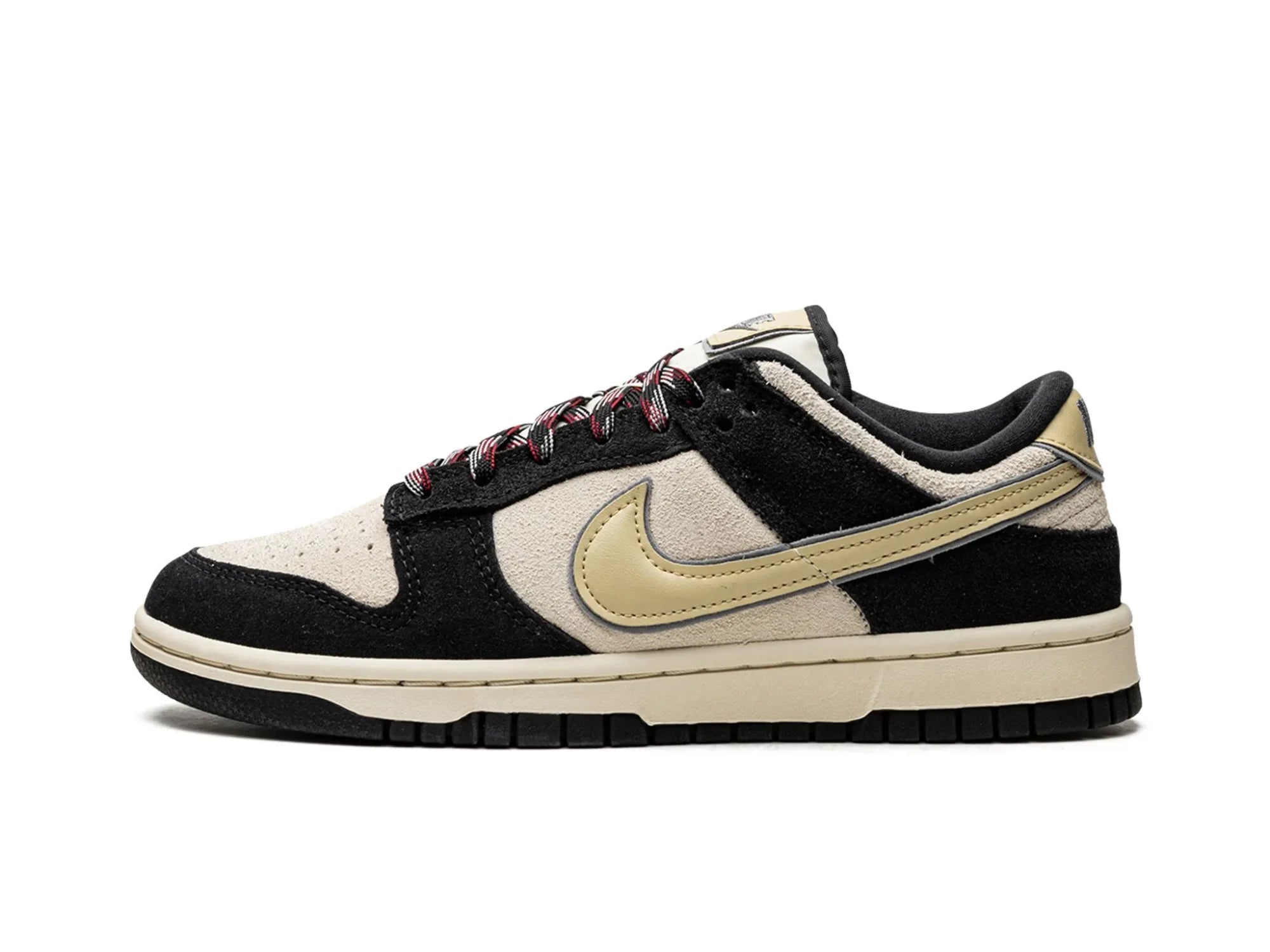 Nike Dunk Low LX "Black Team Gold"