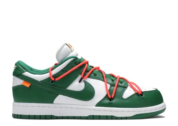 Nike Dunk Low Off-White Pine Green (WORN)