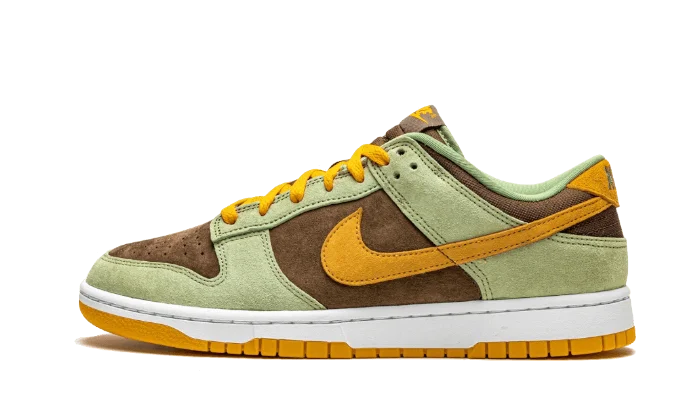 Nike Dunk Low Olive Brown Orange