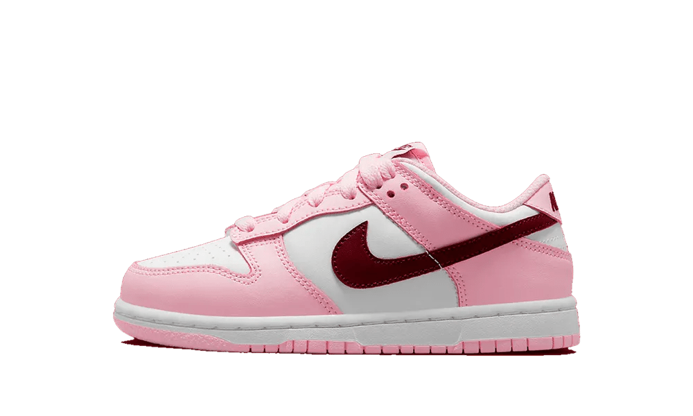 NIKE DUNK LOW PINK FOAM DARK BEETROOT PS