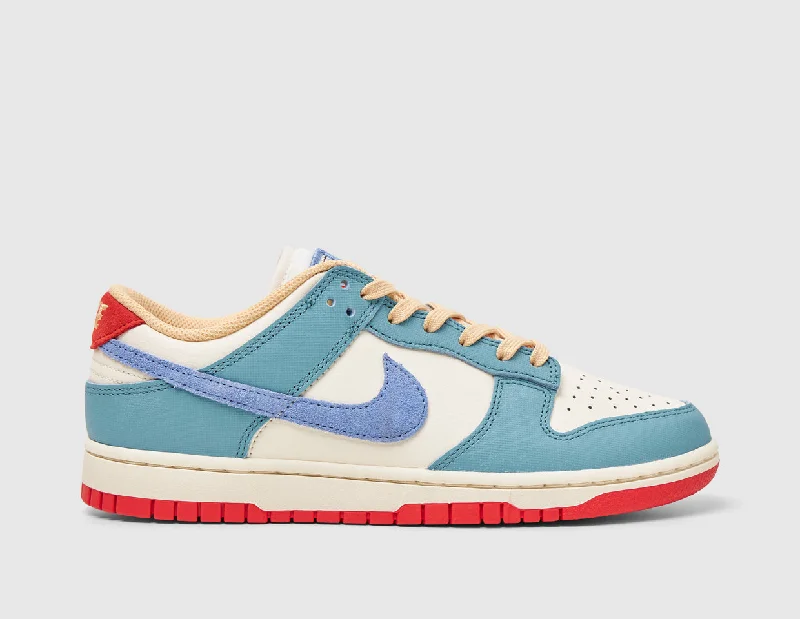 Nike Dunk Low PRM Pale Ivory / Royal Pulse - Denim Turqoise