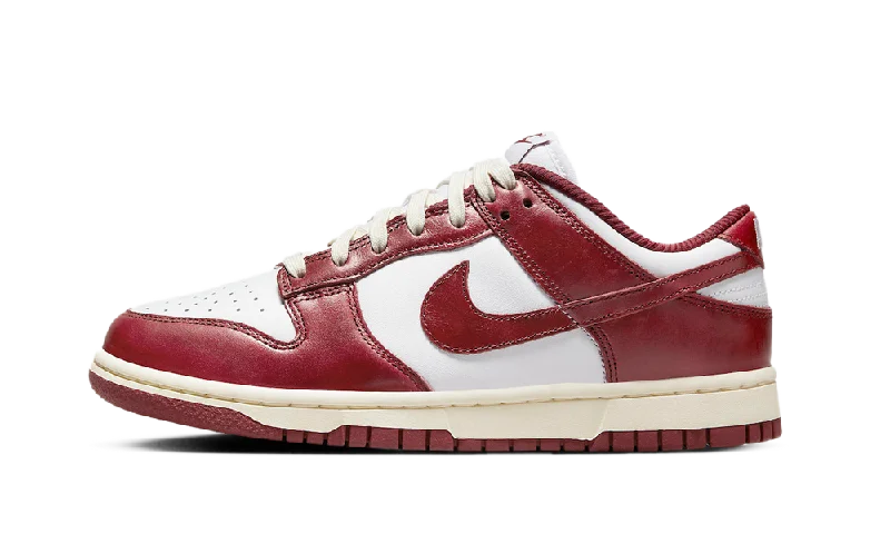 Nike Dunk Low PRM Vintage Team Red