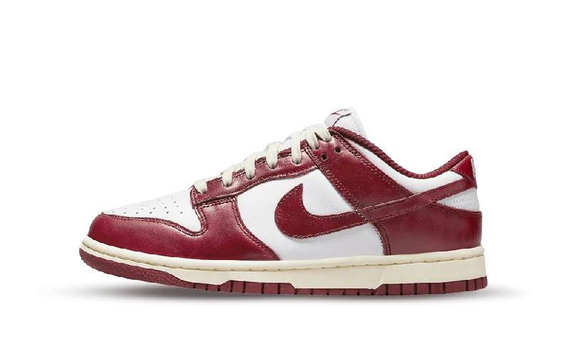 Nike Dunk Low PRM Vintage Team Red