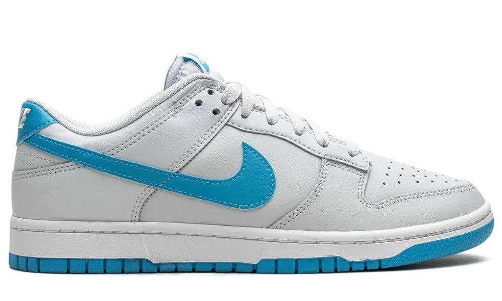 Nike Dunk Low "Pure Platinum/Blue Lightning