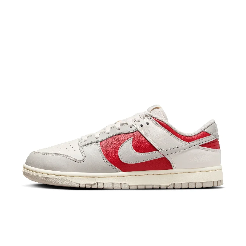 Nike Dunk Low Retro (Phantom/Lt Iron Ore/Gym Red)