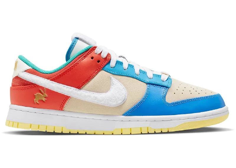 Nike Dunk Low Retro PRM Year of the Rabbit Blue Orange Cream