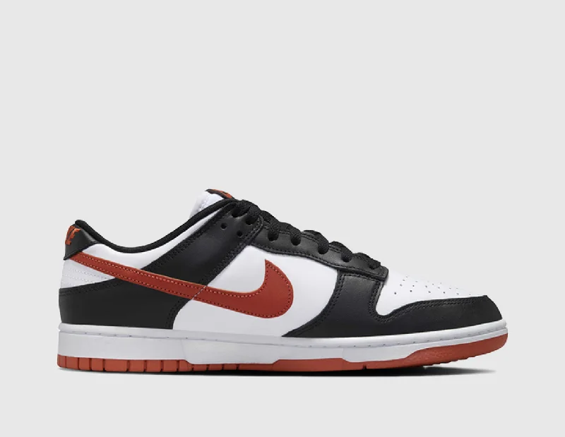 Nike Dunk Low Retro White / Dragon Red - Black