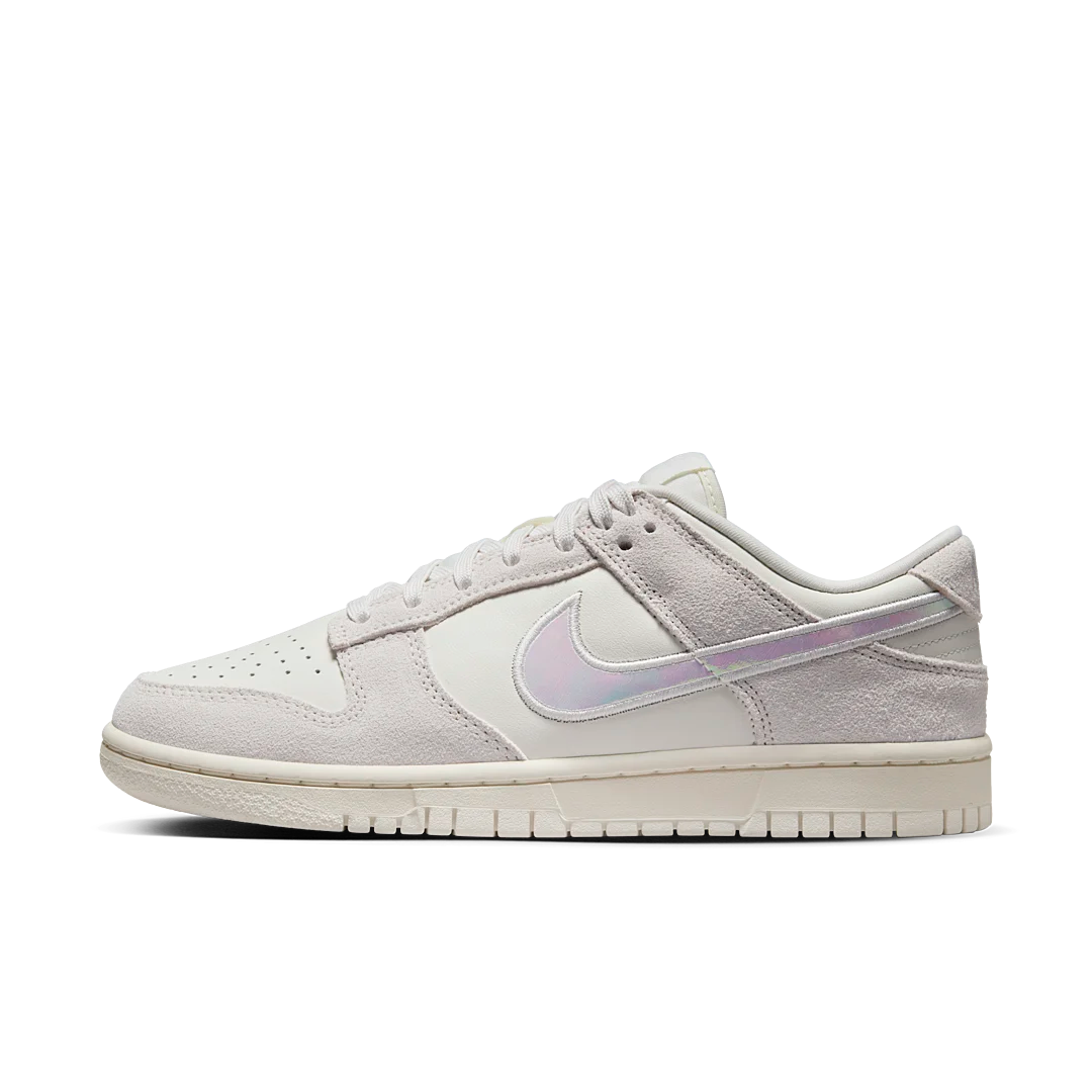 Nike Dunk Low Sail Iridescent Swoosh