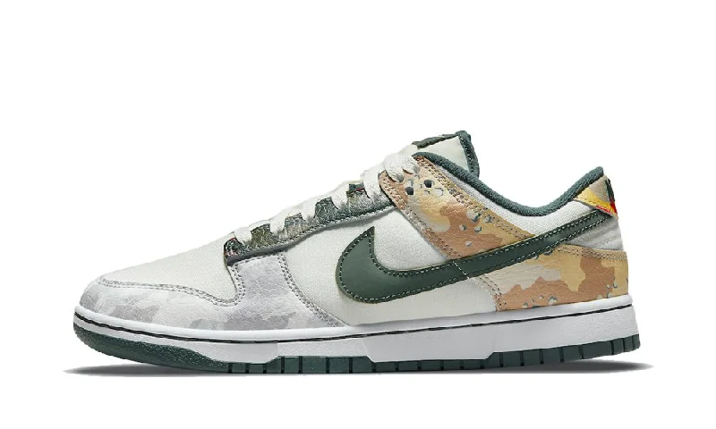 NIKE DUNK LOW SAIL MULTI CAMO