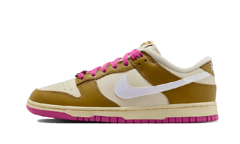 Nike Dunk Low SE Just Do it Bronzine Pink